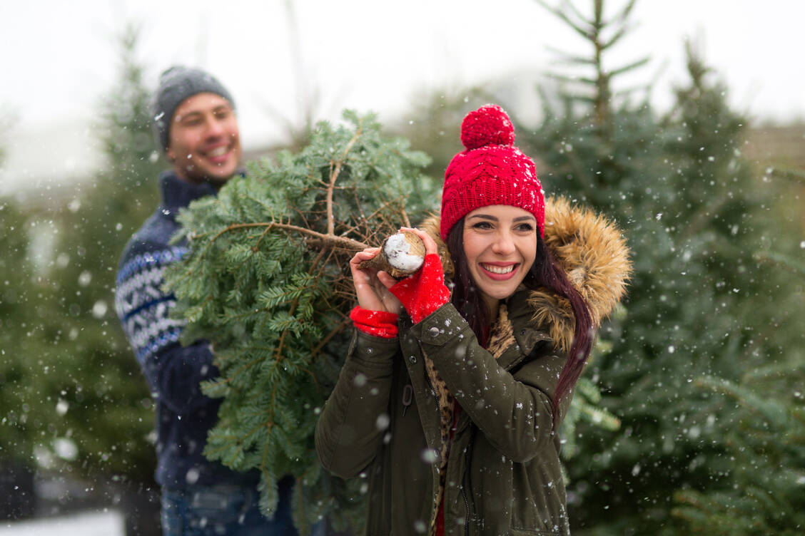 Sobald der Weihnachtsbaum in der Wohnung steht,  kann Allergikern und Asthma-Patienten schnell die Freude daran vergehen. Es gibt jedoch Möglichkeiten, einer Belastung durch Allergene weitgehend vorzubeugen. / © Getty Images/PIKSEL