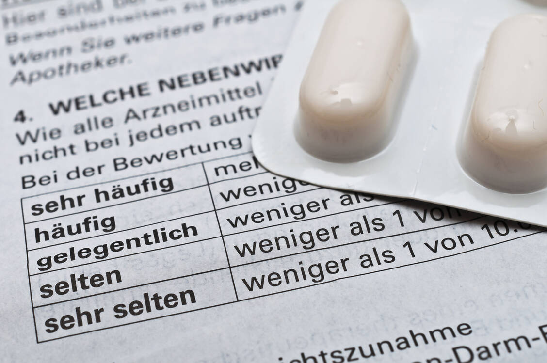 Bei der Einnahme von Fluorchinolon-Antibiotika können schwerwiegende und lang anhaltende Nebenwirkungen auftreten. / Foto: Fotolia/PhotoSG