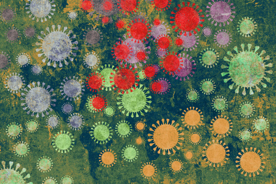 Das Coronavirus SARS-CoV-2 mutiert immer wieder. / Foto: Getty Images/Peter Zelei Images