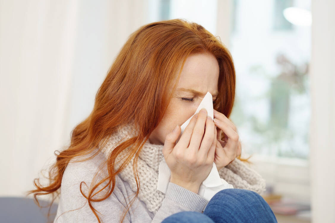 Abschwellend: Pseudoephedrin lindert Beschwerden bei erkältungsbedingtem oder allergischem Schnupfen. / Foto: Adobe Stock/contrastwerkstatt