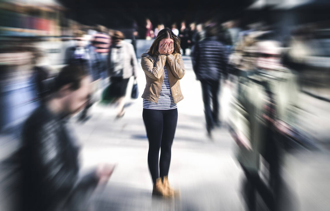 Angsterkrankungen sollten nicht unbehandelt bleiben.  / Foto: Adobe Stock/terovesalainen