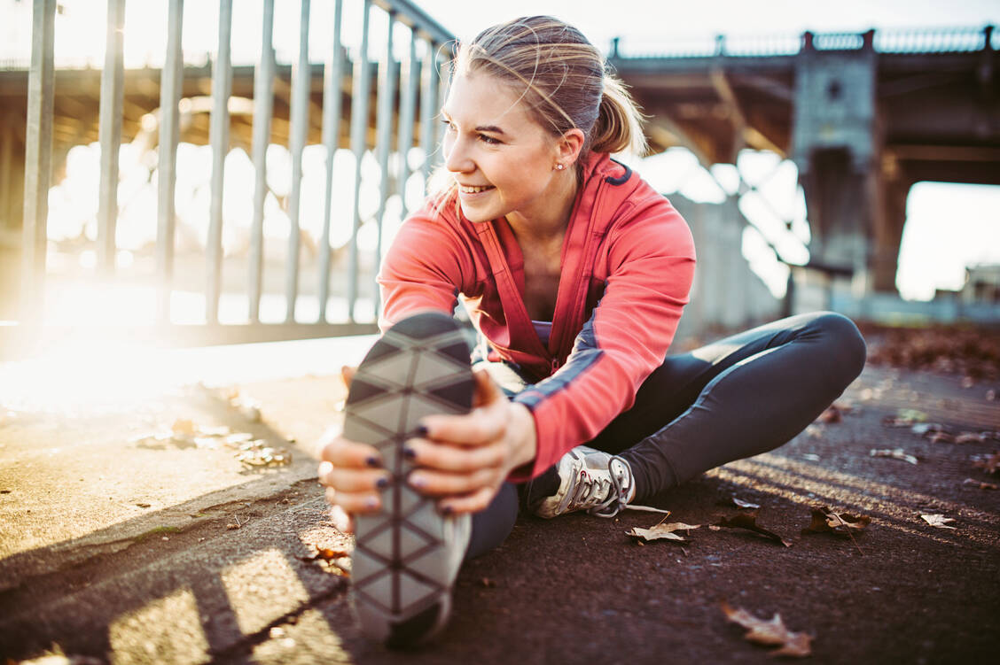 Sport ist immer eine gute Entscheidung, nicht nur bei gutem Wetter. / Foto: iStock/RyanJLane