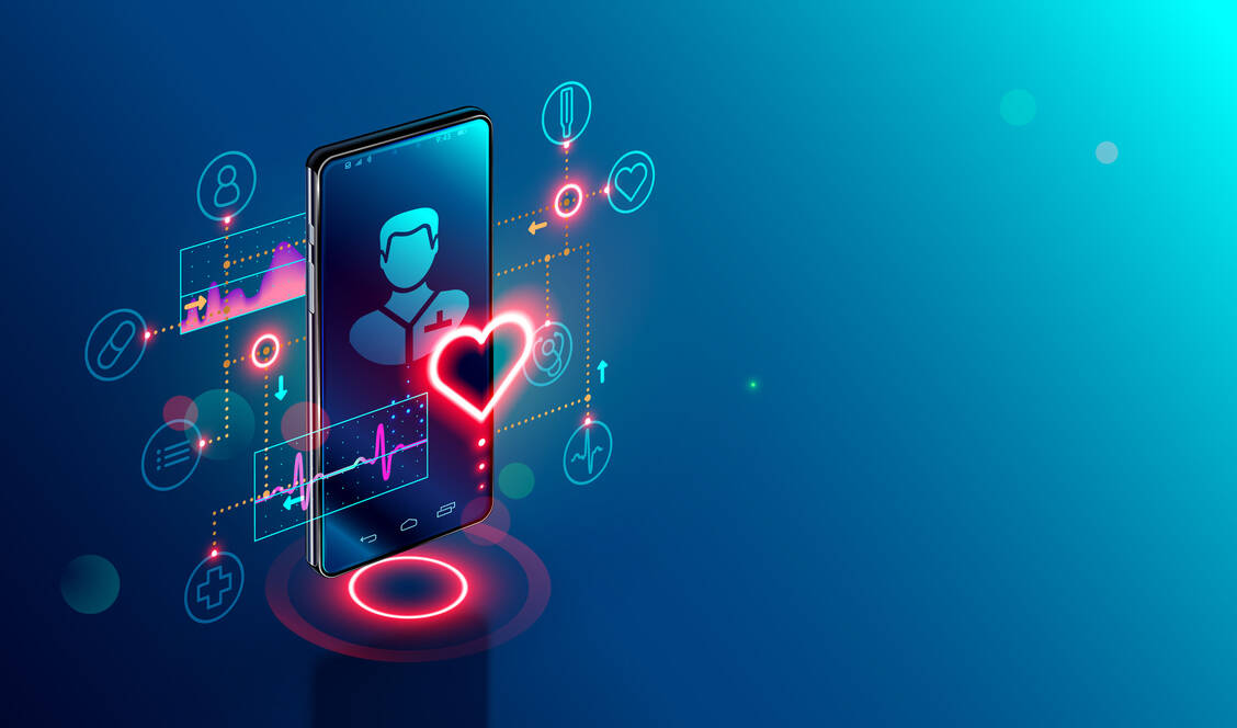 Digitale Technologien sollen im Gesundheitswesen viele neue Möglichkeiten eröffnen, doch beinhalten sie auch einige Risiken. / Foto: Fotolia/AndSus