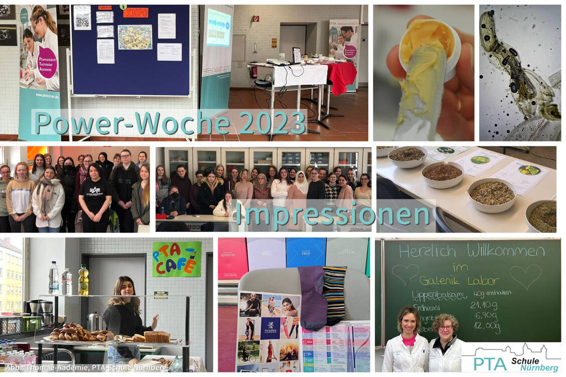 Impressionen der Nürnberger Powerwoche / Foto: Thomae-Akademie/PTA-Schule Nürnberg