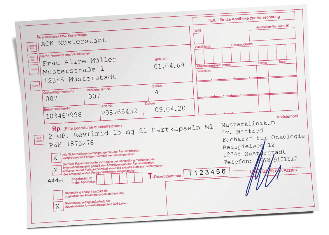 Vorlagedatum in der Apotheke: 13.04.2020 / Foto: PTA-Forum