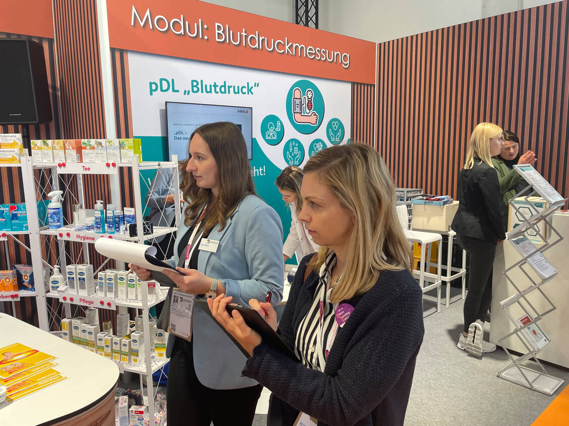 Co-Jurorin beim Beratungsmodul war heute PTA-Redakteurin Verena Schmidt. / © PTA Forum