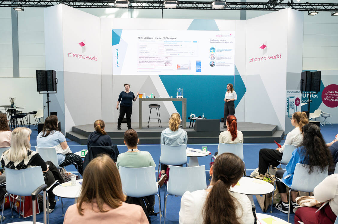 Auch in diesem Jahr wird es eine spannende Live-Herstellung geben. / © Avoxa/Expopharm