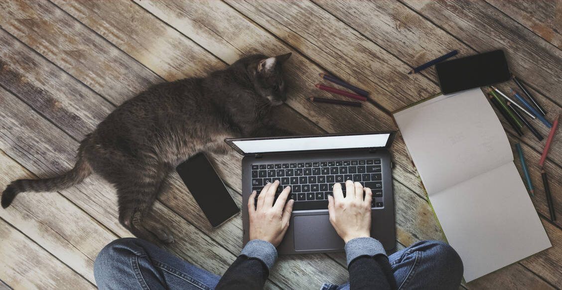 Homeoffice verringert das Stressniveau und damit klassische Triggerfaktoren für Kopfschmerzattacken.  / Foto: Adobe Stock/agcreativelab