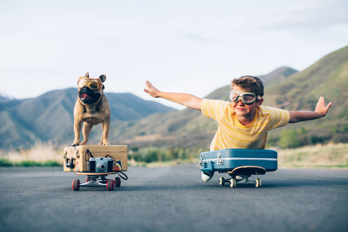 Mehr Freiheiten durch den eigenen Warnhund  / Foto: Getty Images/Rich Vintage Photography