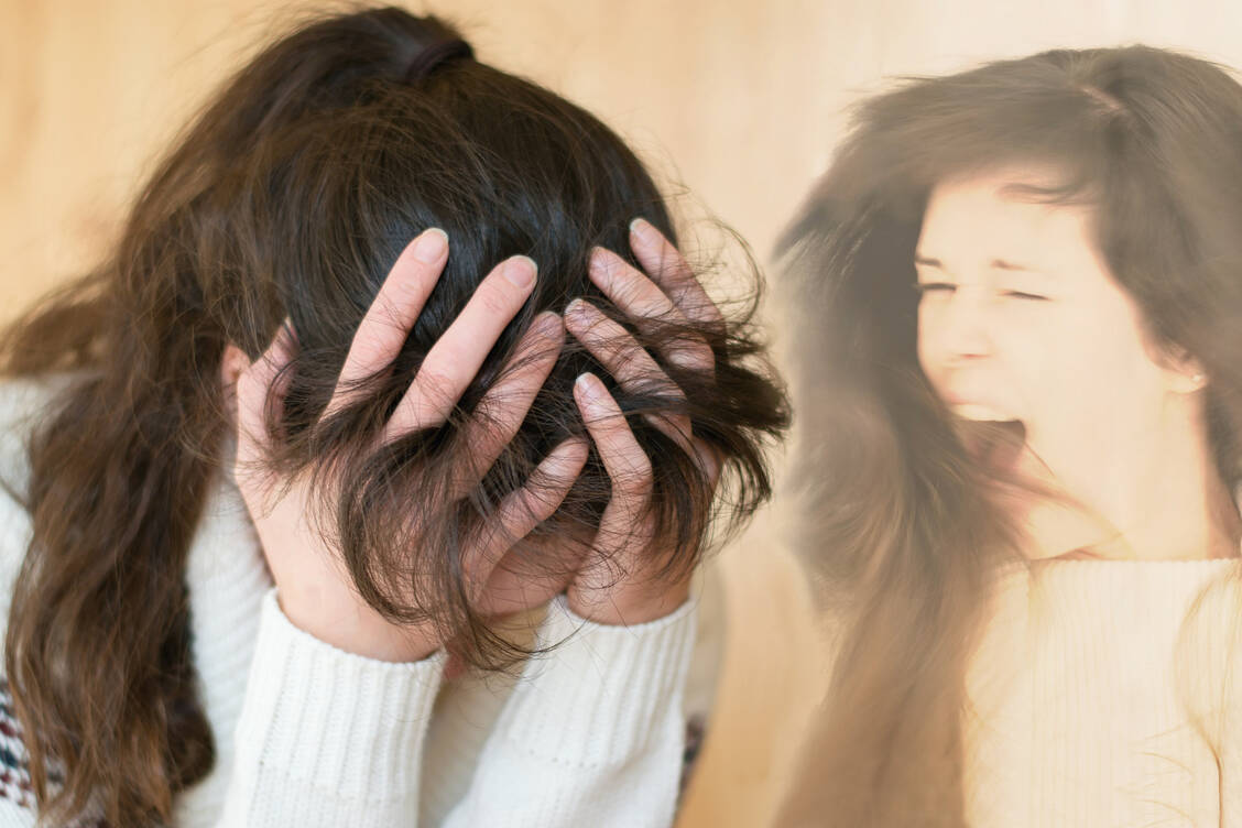 Bei Menschen mit Borderline-Störung können die Emotionen stark ausgeprägt sein und blitzartig umschlagen. / © Adobe Stock/Tunatura