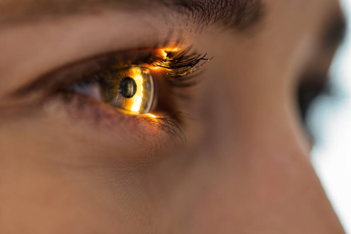 Die Schäden, die hohe Blutzuckerwerte an den kleinsten Blutgefäßen der Retina verursachen, führen schlimmstenfalls in die Blindheit. / Foto: Getty Images/Zorica Nastasic