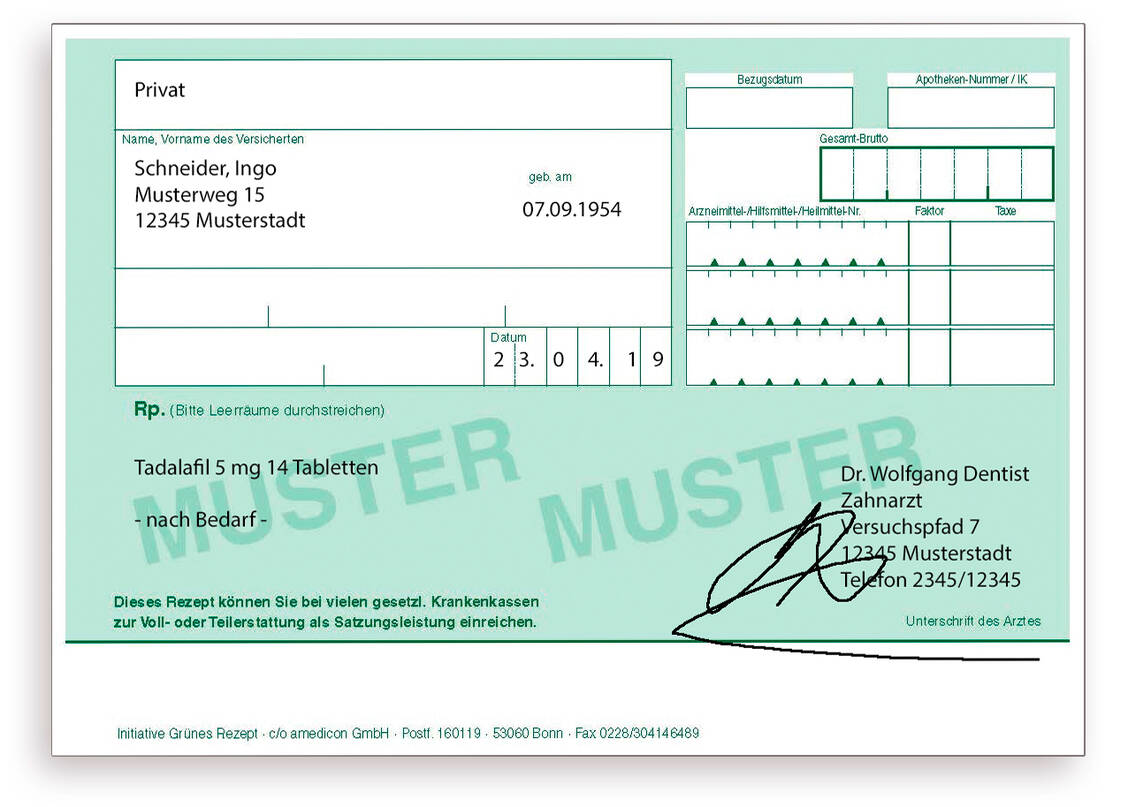Vorlagedatum in der Apotheke: 11.06.2019 / Foto: PTA Forum