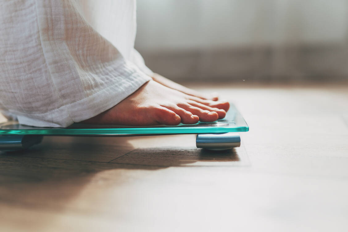 Ein Typ-1-Diabetes schützt leider überhaupt nicht vor Übergewicht.  / © Getty Images/Kseniya Ovchinnikova