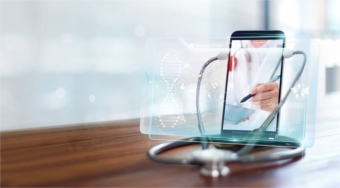 Die Digitalisierung ist auf dem Vormarsch – auch im Gesundheitswesen. Sogenannte Gesundheits-Apps sollen die Diagnose oder Therapie von Erkrankungen unterstützen. / Foto: Adobe Stock/ipopba