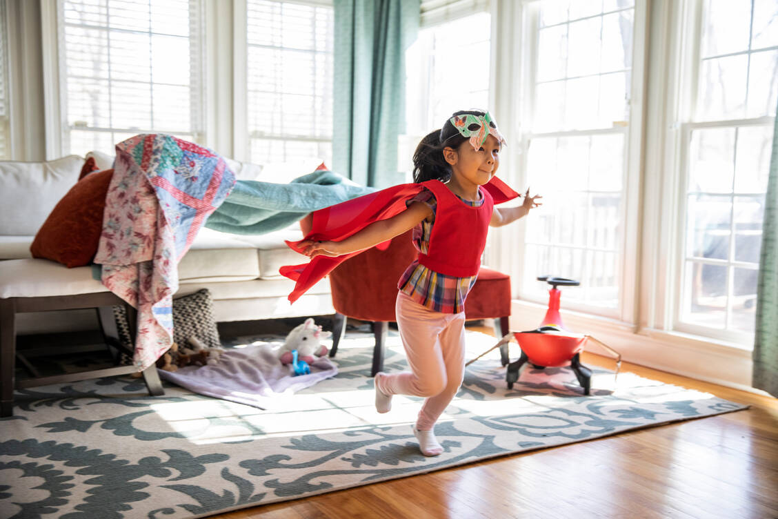Beim Spielen können Kinder der Fantasie freien Lauf lassen. / Foto: Getty Images/MoMo Productions