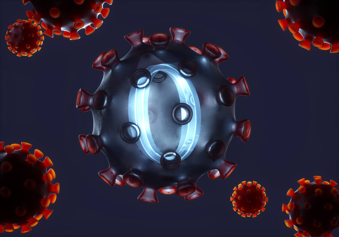 Der Coronavirus-Variante Omikron werden laut RKI mittlerweile drei Sublinien (BA.1, BA.2 und BA.3) zugeordnet. / Foto: Getty Images/Andriy Onufriyenko