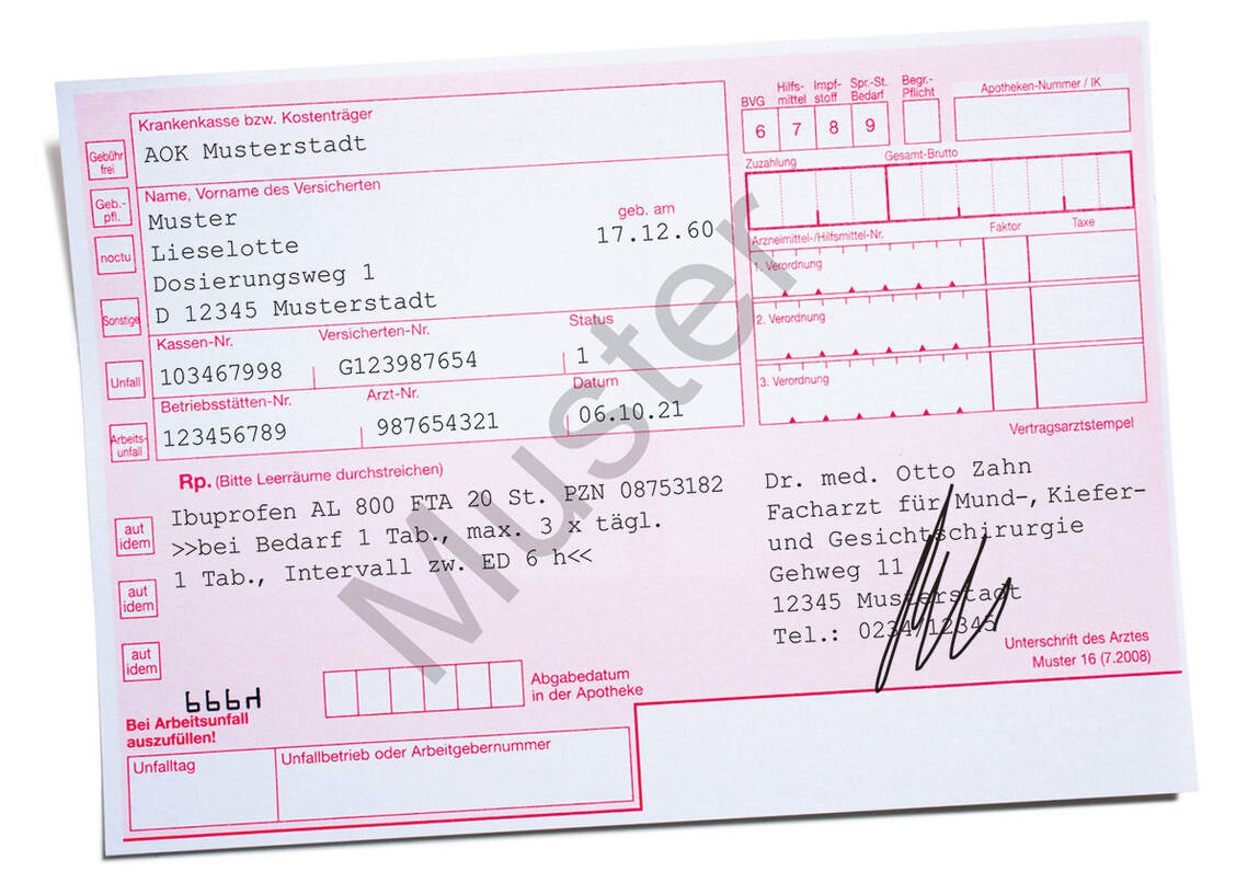Vorlagedatum in der Apotheke: 07.10.2021 / Foto: PZ Grafik
