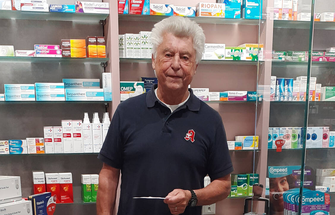 Lothar Witopil ist mit Leidenschaft PTA – auch noch mit 78 Jahren.
