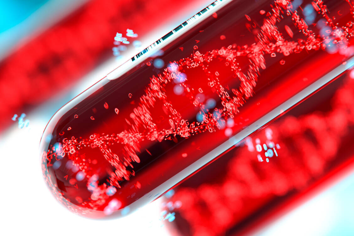 Aus einem Röhrchen Blut lassen sich Informationen über pathologisch veränderte Gewebe gewinnen, die bislang nur mit aufwendigen und/oder belastenden Biopsieverfahren zugänglich waren. / Foto: Adobe Stock/Connect world