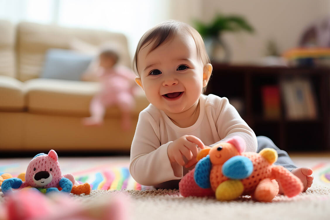 Kleine Kinder sollten mit verschluckbaren, starken Magneten nicht in Berührung kommen. / Foto: Adobe Stock/Nedrofly