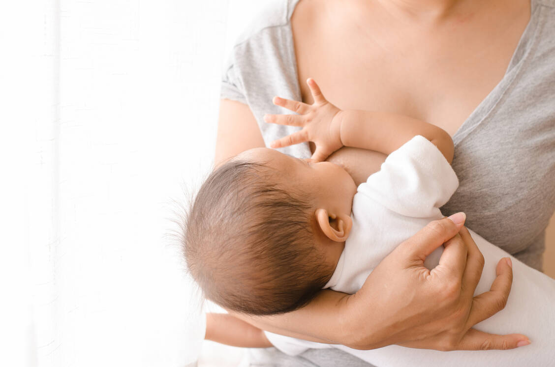 Säuglinge bekommen über die Milch ihrer Mutter mannigfaltigen Schutz gegen Infektionskrankheiten. / Foto: Adobe Stock/HillLander