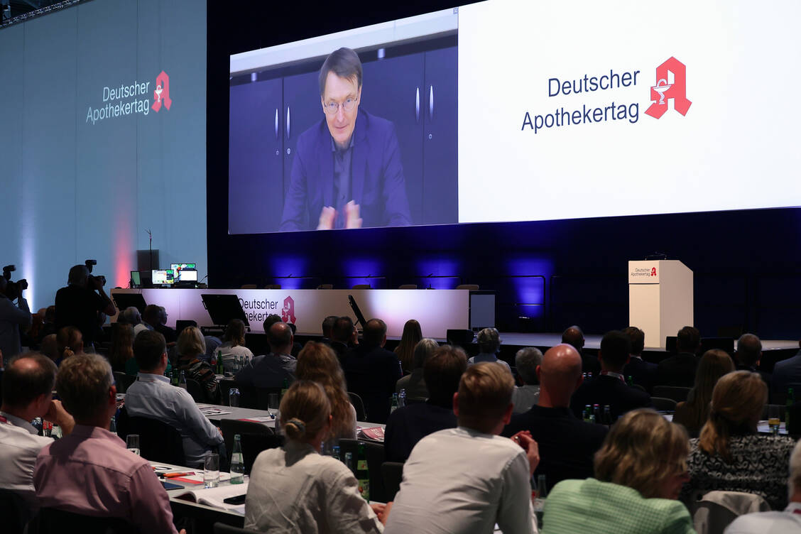 Auch Bundesgesundheitsminister Karl Lauterbach wird wie letztes Jahr zur Hauptversammlung sprechen. / Foto: PZ/Alois Müller