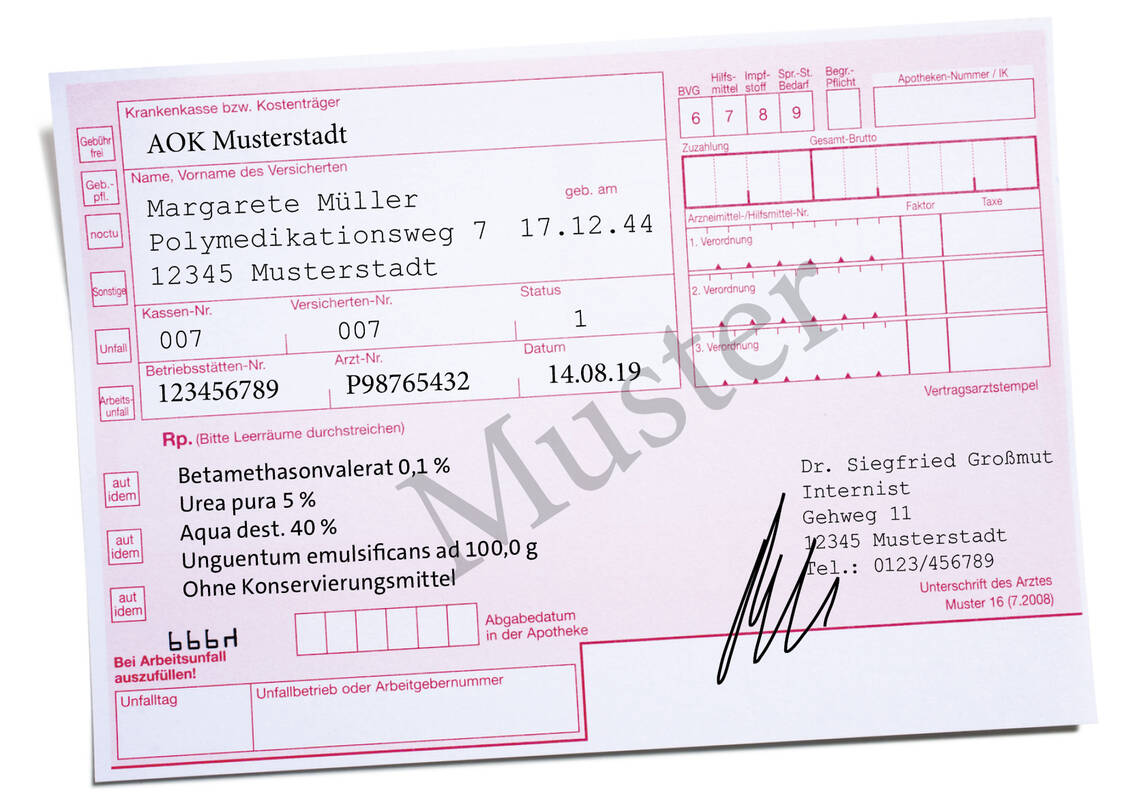 In der Rezeptur erfahrene PTA sehen mögliche Probleme bei einer Verordnung meist auf den ersten Blick. / Foto: PTA-Forum