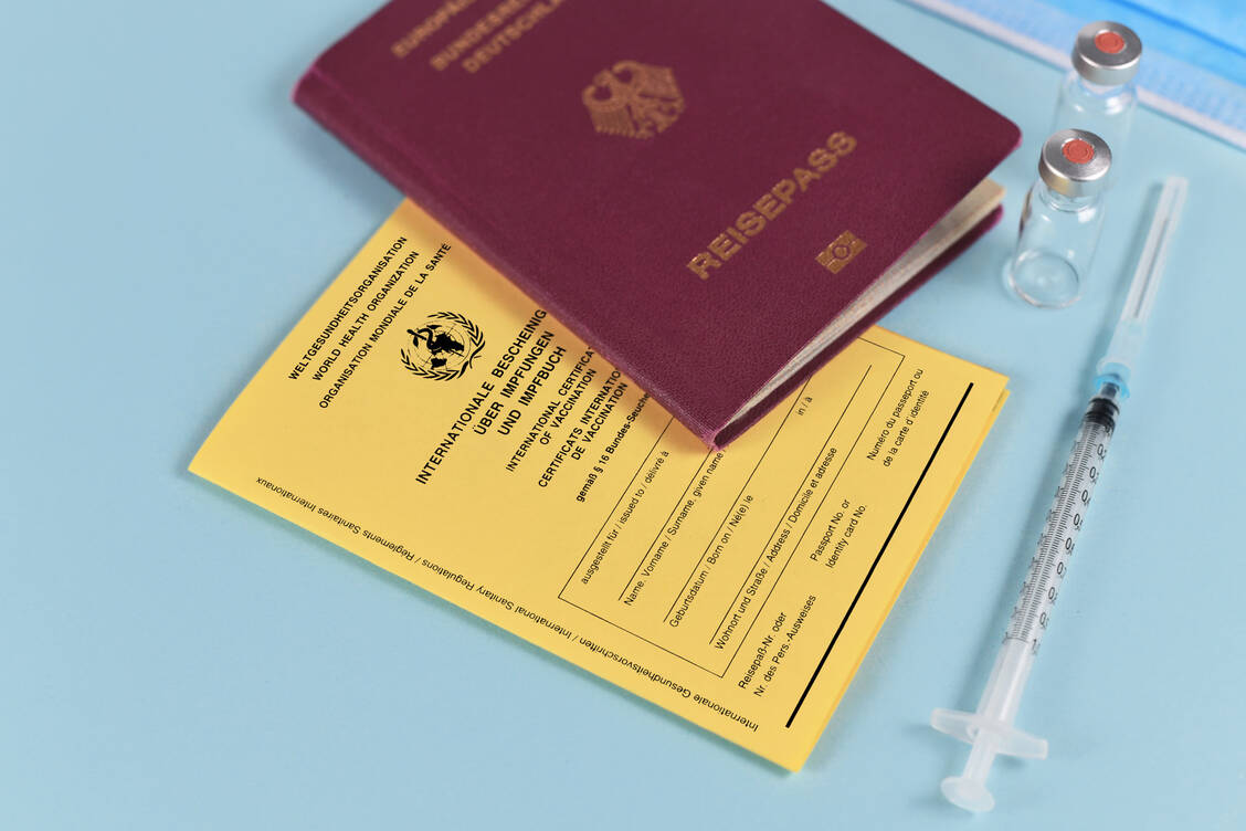 Es ist sinnvoll, schon frühzeitig vor Reisen zu prüfen, welche Impfungen empfohlen werden.  / © Getty Images/imageBroker/Firn