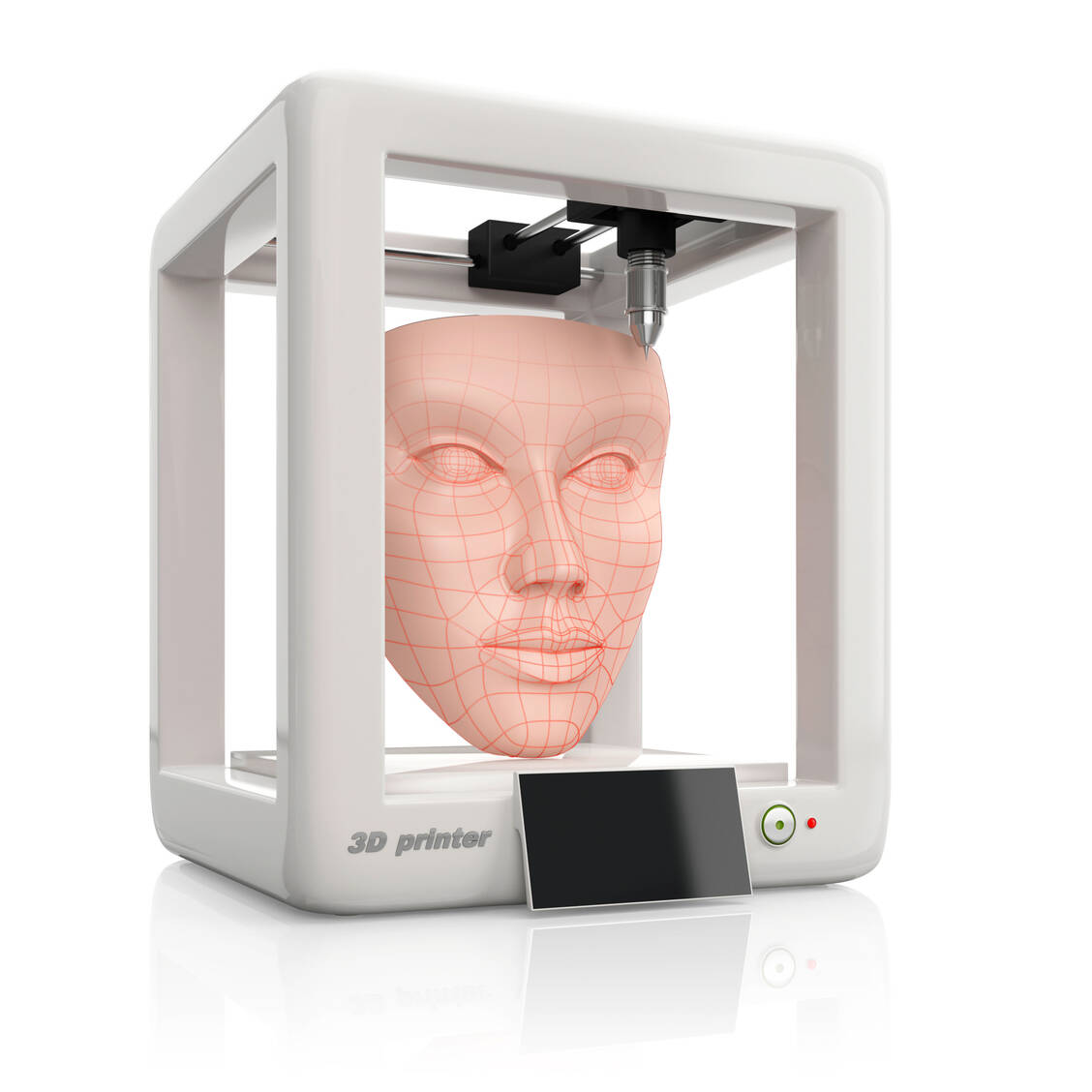 Das ist die Zukunft: Haut aus dem 3D-Drucker soll irgendwann schmerzhafte Hauttransplantationen ersetzen können. / Foto: Adobe Stock/iaremenko