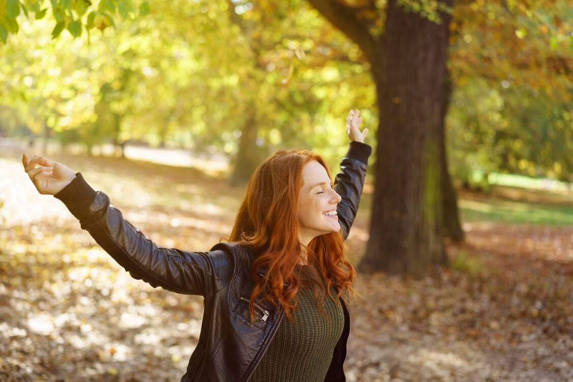Glück und Zufriedenheit wirken sich positiv auf die Gesundheit aus. / Foto: Fotolia/contrastwerkstatt
