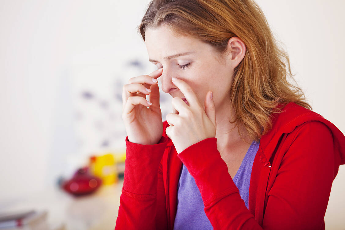Adults suffer from acute rhinosinusitis two to five times a year. In children, up to ten cases are considered normal. / Foto: B. BOISSONNET / BSIP
