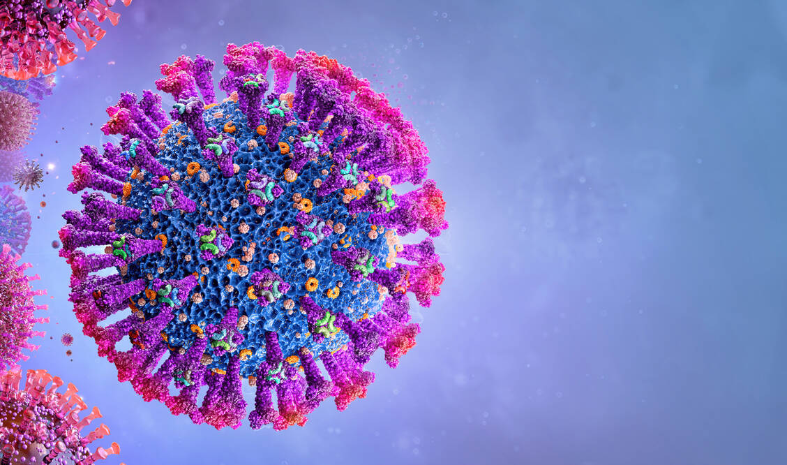 Die Mutationen der Delta-Variante könnten laut Robert Koch-Institut (RKI) mit einer verminderten Wirksamkeit der Immunantwort einhergehen und die Übertragbarkeit des Virus erhöhen.  / Foto: Adobe Stock/Corona Borealis