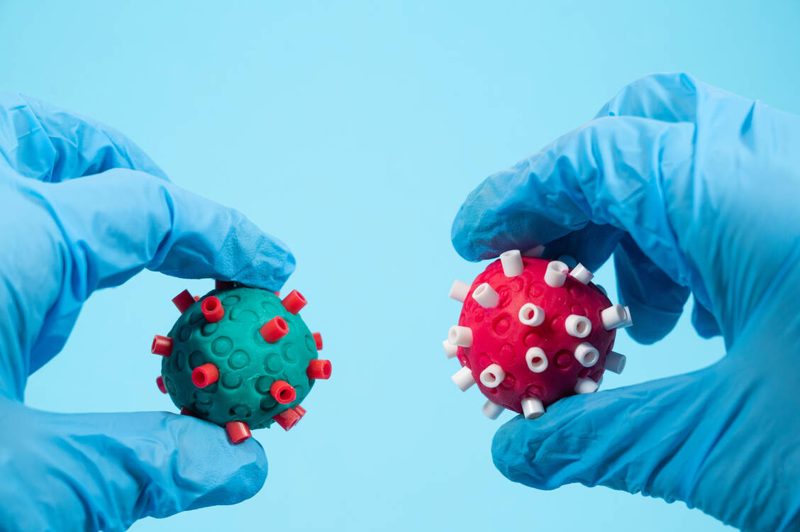 Das Coronavirus SARS-CoV-2 hat sich schon viele Male durch Mutationen verändert. / Foto: Getty Images/Aitor Diago