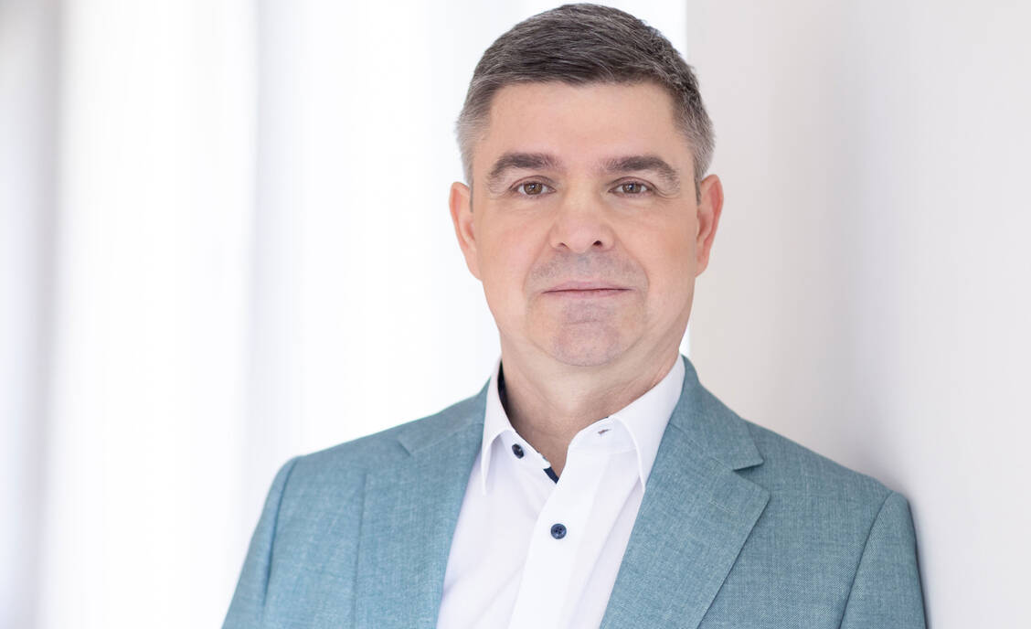 Andreas May vertrat die Apothekengewerkschaft Adexa.  / © Adexa/Angela Pfeiffer