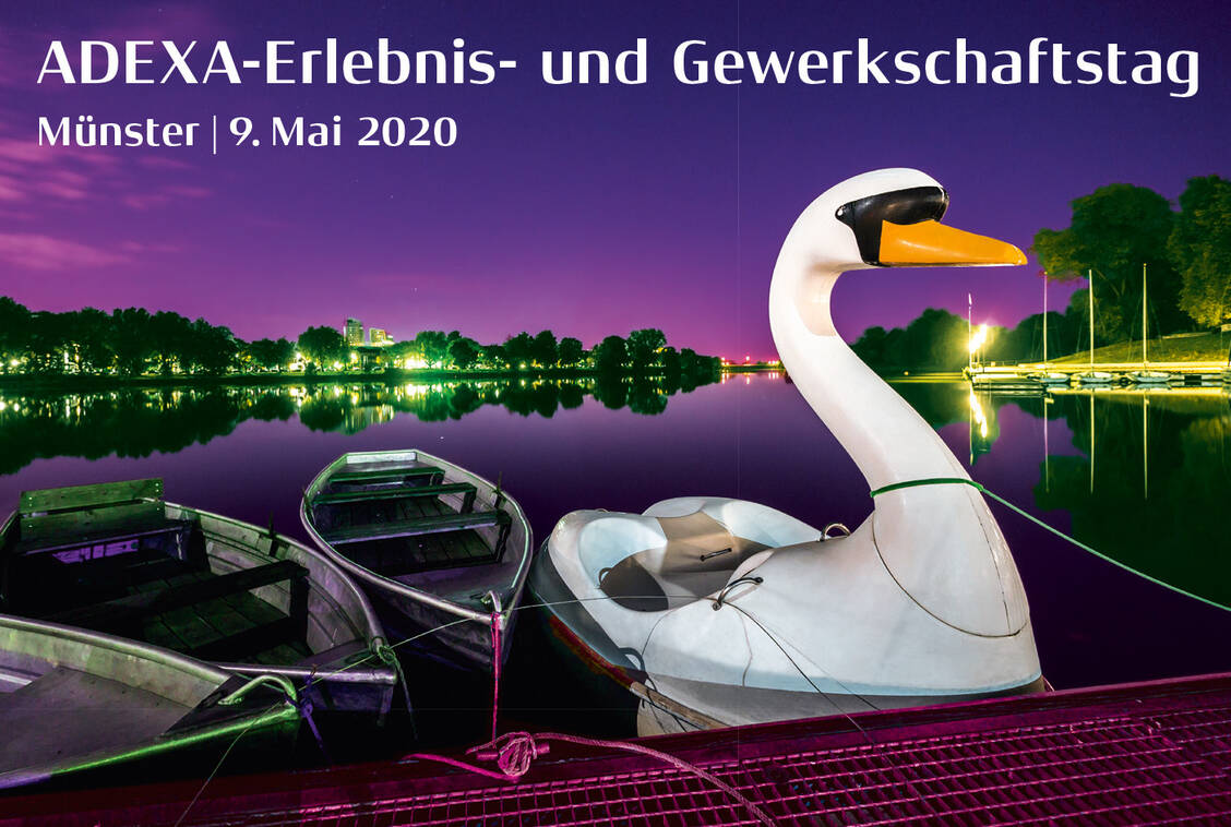 Großer Erlebnis- und Gewerkschaftstag in Münster: Informationen und Anmeldung unter www.adexa-online.de/aktuelles/termine/gewerkschaftstag-2020/ / Foto: Adexa