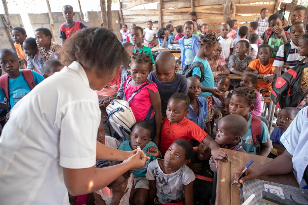 In anderen Ländern sind auch attenuierte Cholera-Impfstoffe zugelassen, in Deutschland ein Totimpfstoff. / Foto: WHO/M. Nieuwenhof