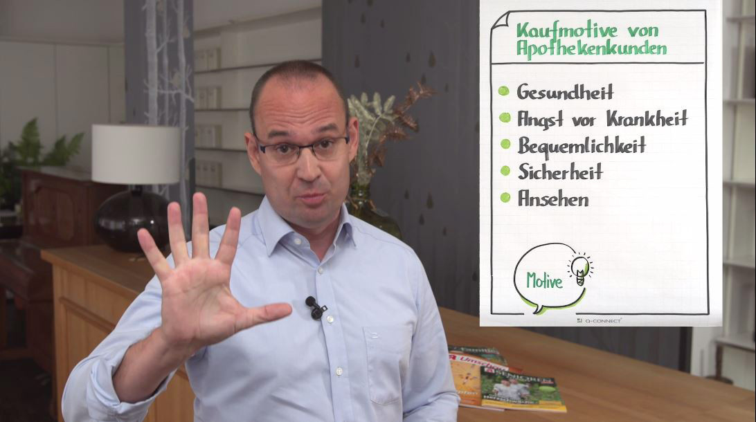 Wer die fünf Hauptmotive für einen Präparatekauf in der Apotheke kennt, kann das Beratungsgespräch entsprechend lenken.  / Foto: PTA Channel